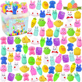 MEZHOBBY Easter Mochi squishy pack promotes tactile fun and soothing sensory play for kids.