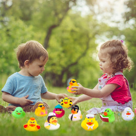 MEZHOBBY rubber ducks camouflage design for themed pools and adventures