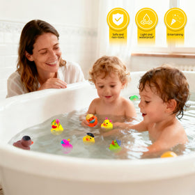 MEZHOBBY rubber ducks ideal for party favors and classroom rewards.
