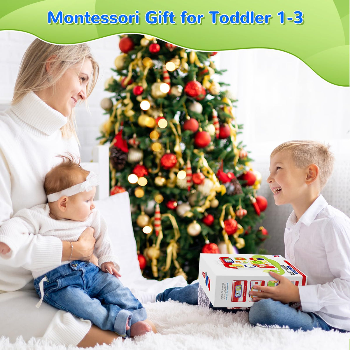 MFEESYOB busy board is ideal for toddlers aged 12 months and up.