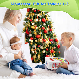 MFEESYOB busy board is ideal for toddlers aged 12 months and up.
