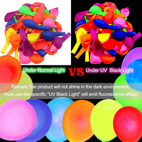 MFLUEEWR neon party decorations ideal for festival or birthday setups.