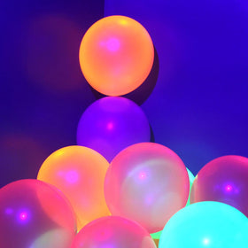 MFLUEEWR neon balloons suitable for birthdays, weddings, and events.