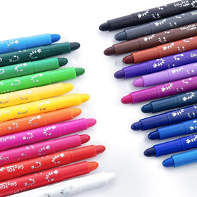 M&G tempera paint sticks 24-color set displayed for vibrant quick-dry pigments.