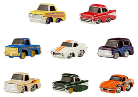 MGA CarTuned Series 3 1964 Chevy Impala Lowrider; chrome finish for display and collectability.