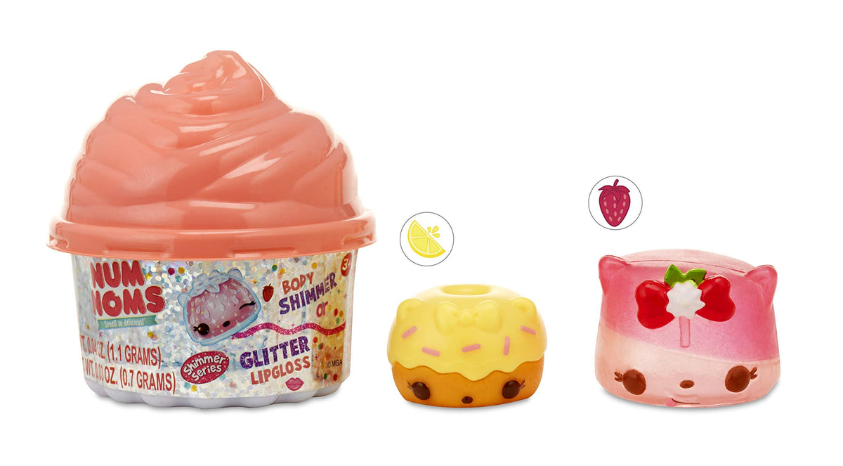 Inside view shows Num Nom duo with fragrance and shimmer for sensory play
