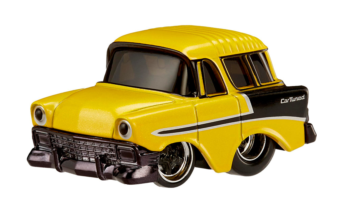 MGA CarTuned Series 4 1956 Chevy Nomad in Pro Street style, a bold display piece