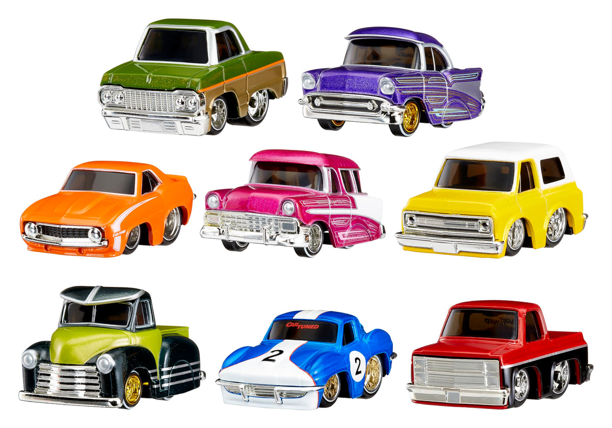 CarTuned 1964 Chevy Impala with chrome finish and durable rubber tires for display and play