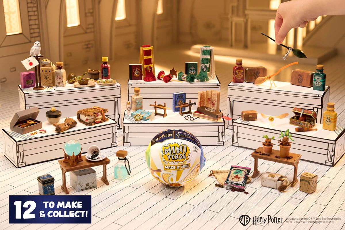 Gryffindor scarf mini accessory enhances themed displays for MGA Miniverse