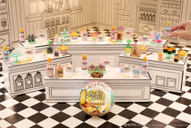 MGA's Miniverse ball doubles as a display stand for your mini Honeydukes