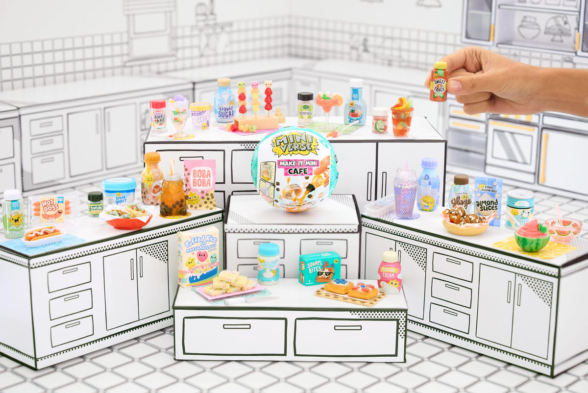 MGA's Miniverse Make It Mini Cafe Series 4 collectible line invites fans to collect all series
