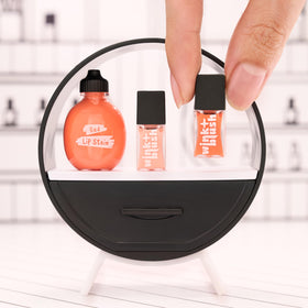 MGA's Miniverse Make It Mini Makeup Ball nail polish mini tubes for quick color checks.