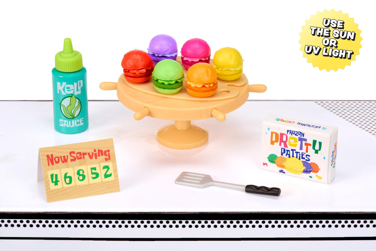 MGA's Miniverse Make It Mini: pineapple display case provides ready-made shelf-ready display.