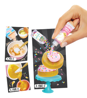 MGA's Miniverse Scratch ball ingredients with tiny accessories for mix-and-build play