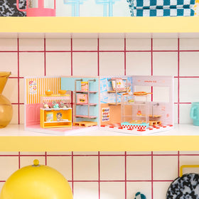 MGA's Miniverse wallpaper designs offer varied styles for mini rooms