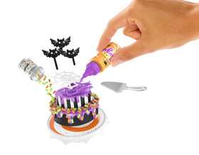 MGA's Miniverse Make It Mini Spooky Treats Series 2 mini ingredients showcase detailed realism for display.