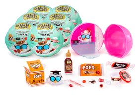 MGA's Miniverse Make It Mini Treats 6-pack packshot showing colorful surprise balls for collectors