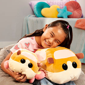 MGA Pui Pui Molcar Potato large plush back view shows soft texture.