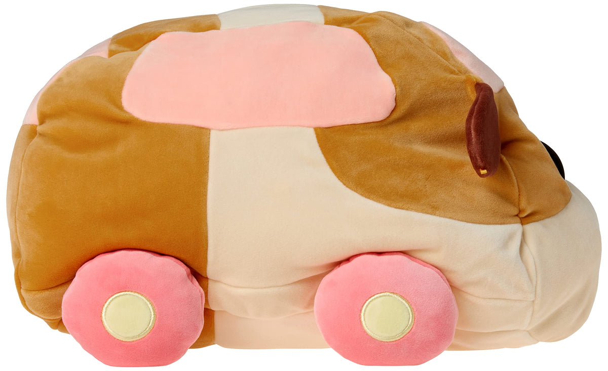 MGA Pui Pui Molcar Potato large plush side view for poseable display.