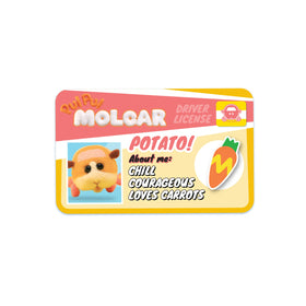MGA Pui Pui Molcar Potato large plush tactile softness for hugs.