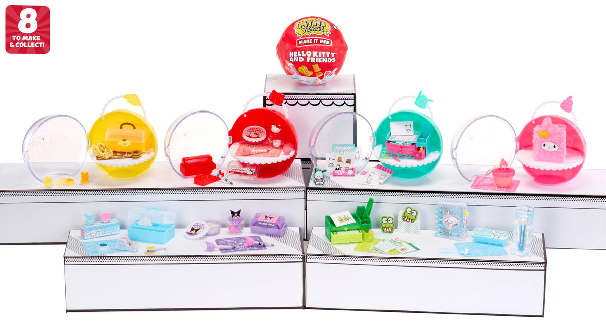 MGA's Miniverse mini stationery set showcases cute, ready-to-use desk supplies