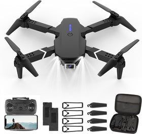 Mgfdget Mini Drone foldable-in-hand with 4K camera for crisp on-the-go aerial shots.