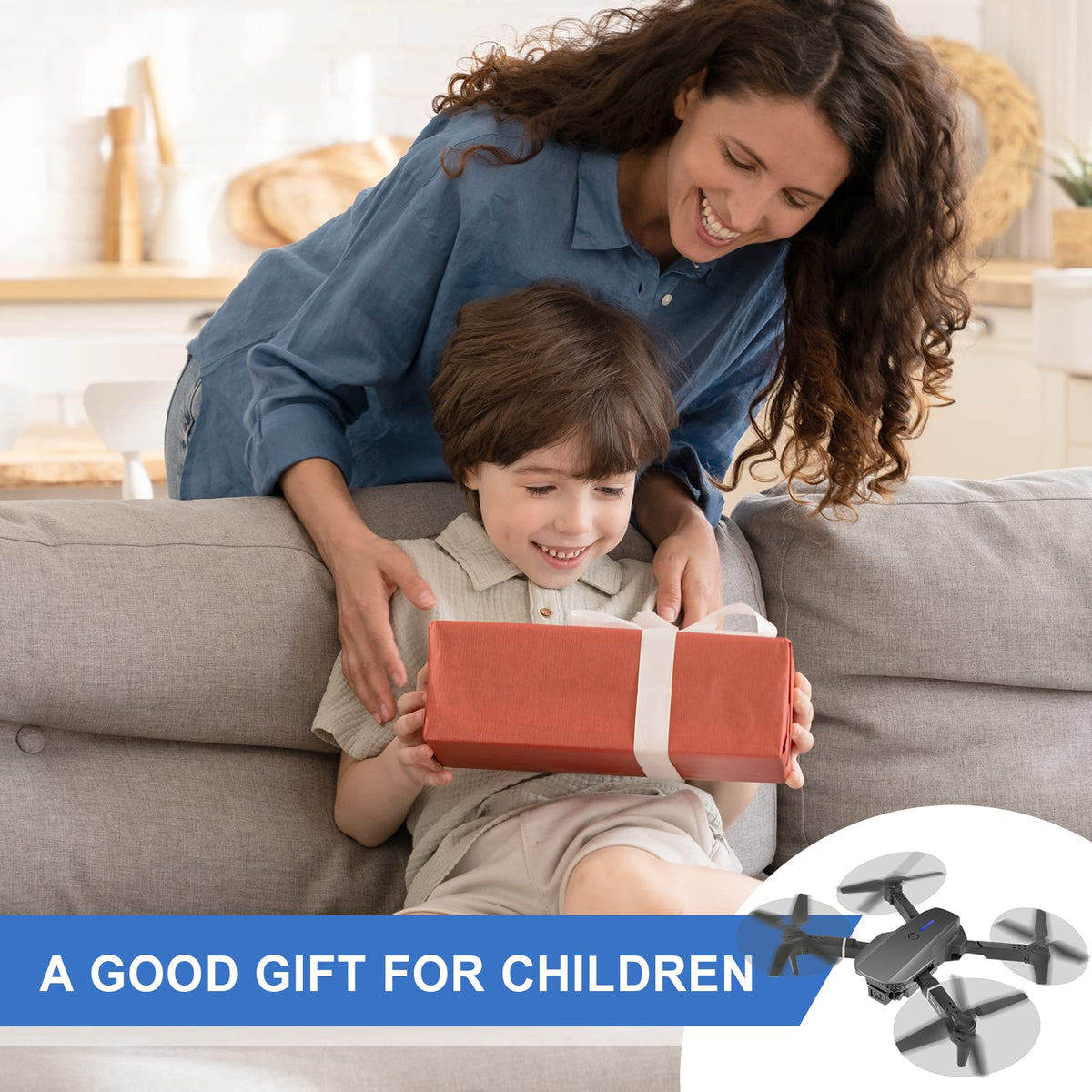 Mgfdget Mini Drone emergency-stop-safety enhances flight control and protection.