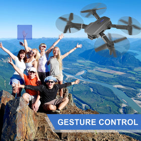Mgfdget Mini Drone foldable-compact-storage design fits small bags.