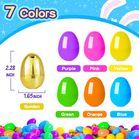 MGparty golden Easter eggs add festive sparkle to prize baskets.