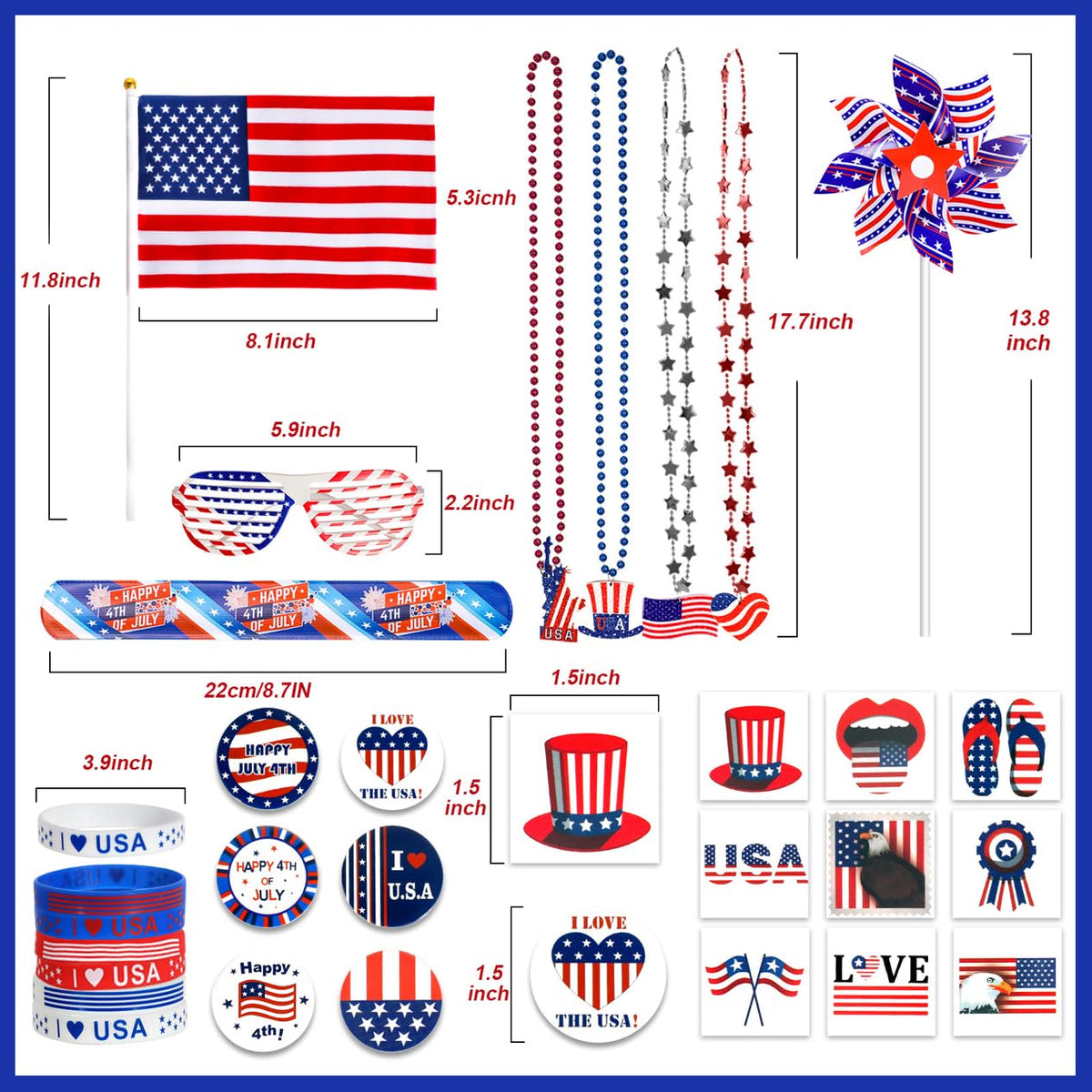 MGparty beaded necklaces in four styles for party favors and accessories.