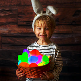 MGparty colorful glow eggs ready for festive Easter fun