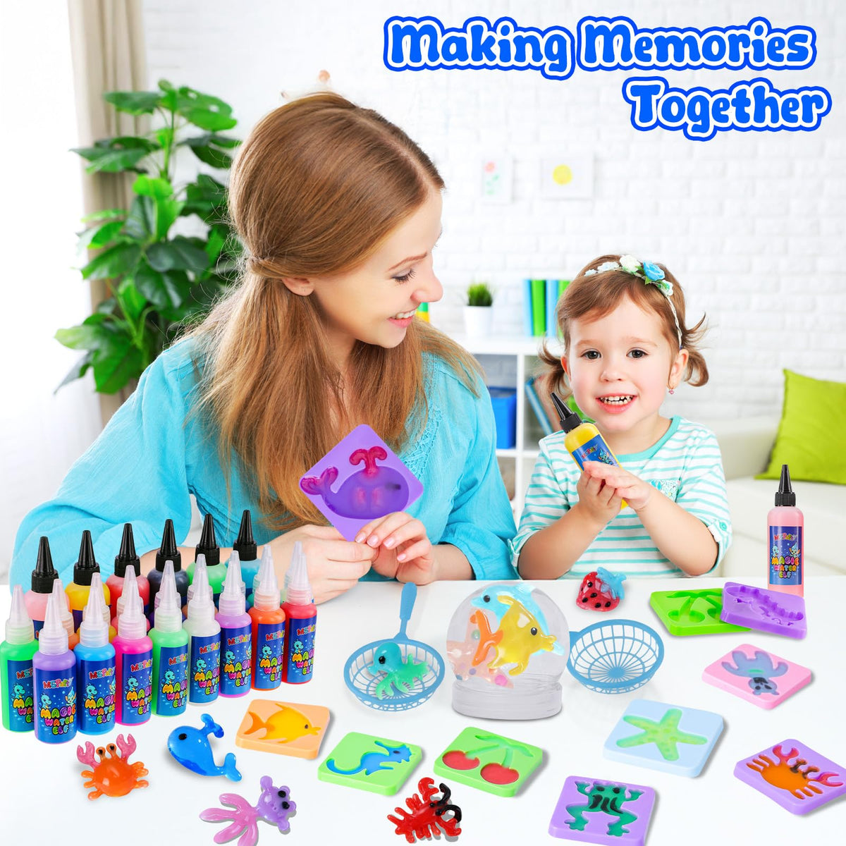 MGparty crafting tools and gloves kit for safe, mess-free fun.