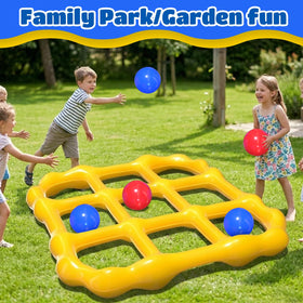 MGparty durable PVC material withstands sun, water splashes, and rough play.