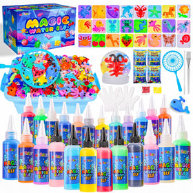 MGparty magic water elf kit box for kids, inviting imaginative unboxing and play.