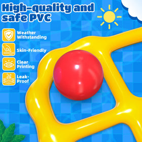 MGparty outdoor game setup on grass or poolside for easy summer fun.