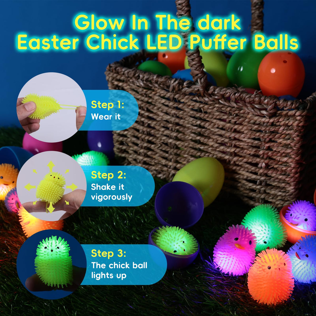 MGparty safe kids toy Easter egg for ages 3+