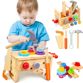 Mgtfbg Kids Tool Set box for tidy storage and portable pretend play.