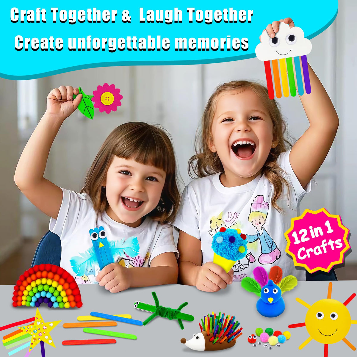 MHMYDIS air-dried clay animal project in the kit for tactile play