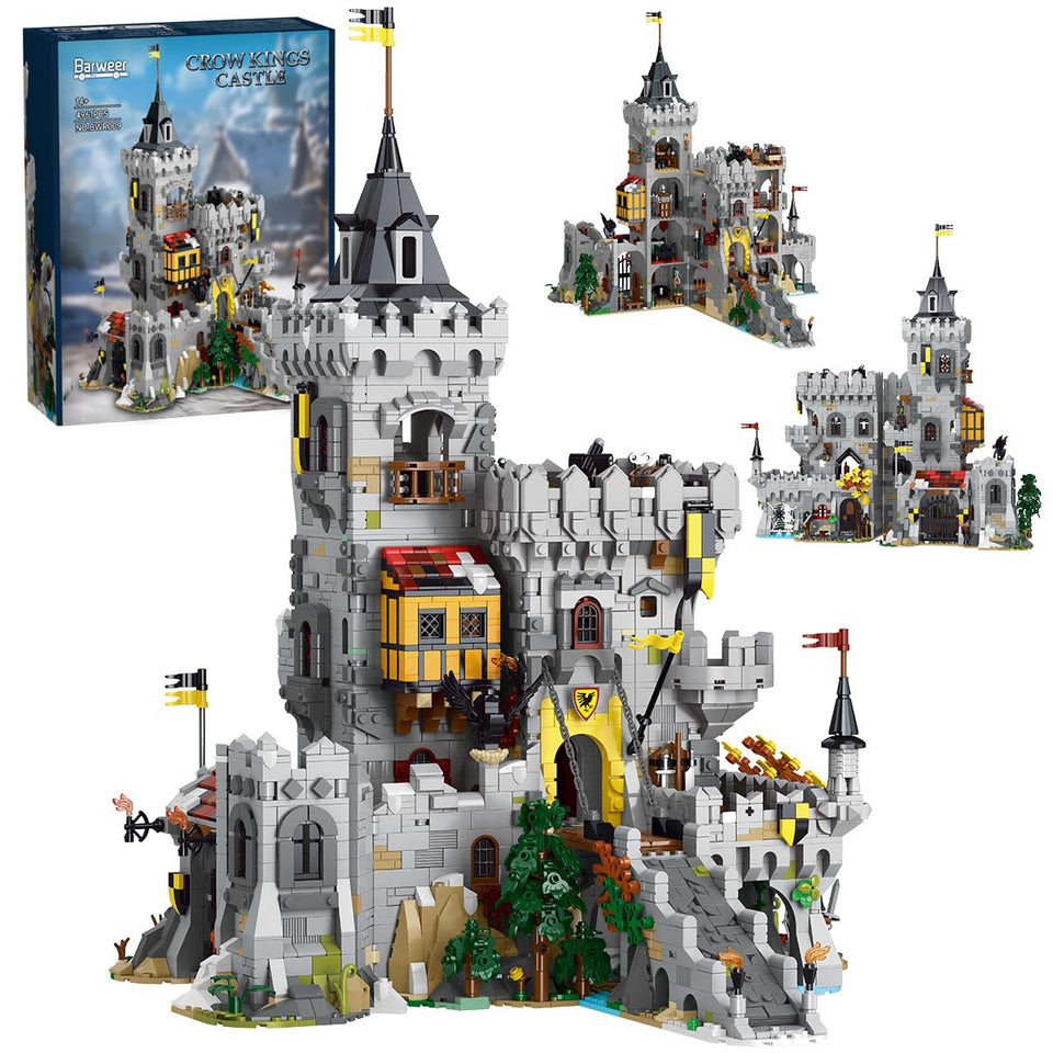 Miabrixbrix Raven Castle front view for impressive display and architectural appreciation.