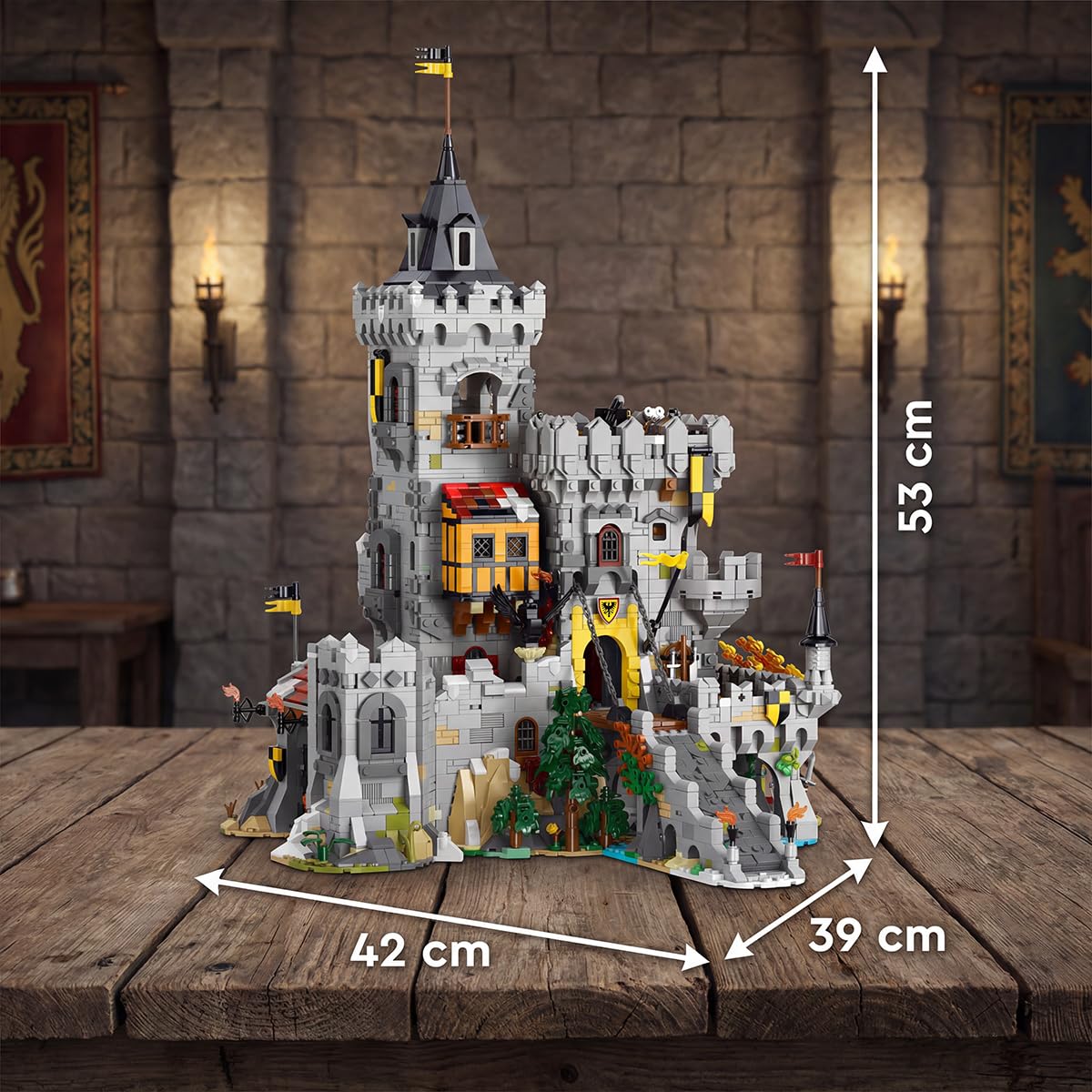 Miabrixbrix Raven Castle modular design supports expandable layouts for future builds.