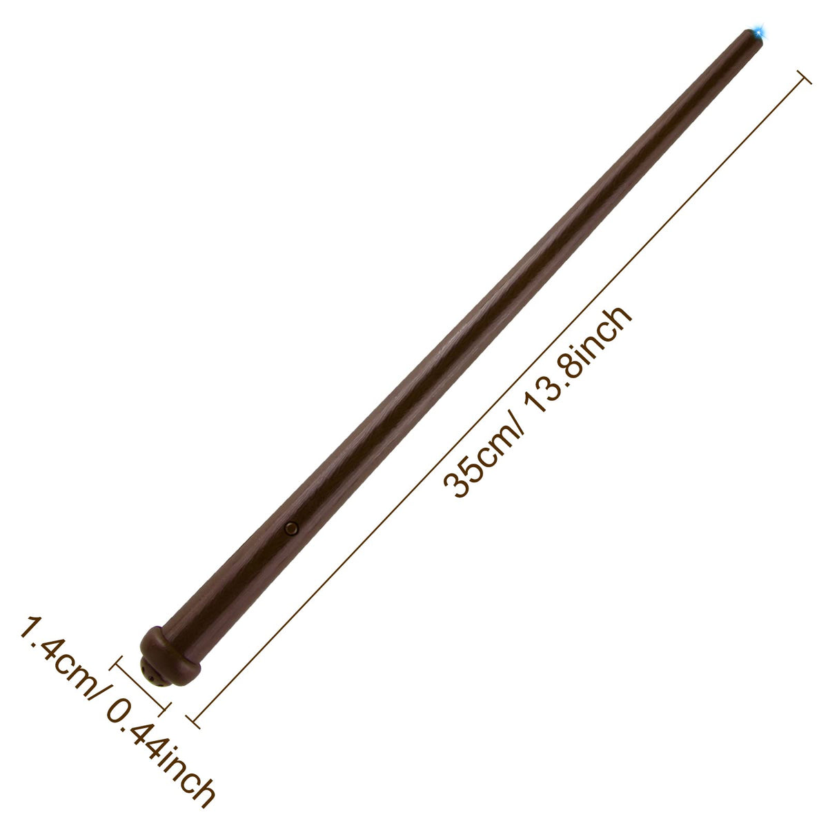 MIAHART 10-piece wizard wand set ideal for group costumes and events.