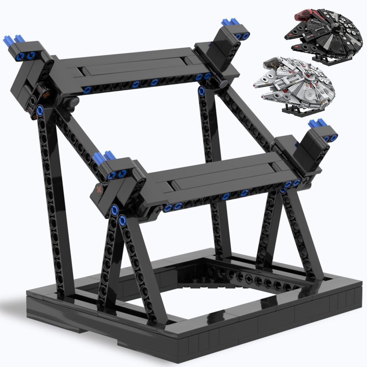 MIAMIACITA display stand for Lego Millennium Falcon 75389 secure shelf display