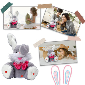 MIAODAM Bunny is nursery decor and gift ready.