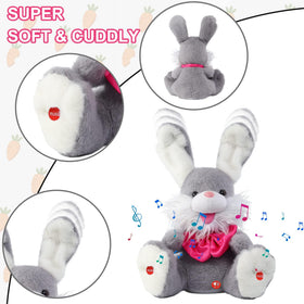 MIAODAM Bunny sings songs to soothe toddlers.