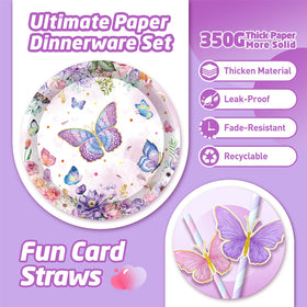 MIAOSHOUTAO wildflower-napkins-set coordinated floral napkins for easy cleanup