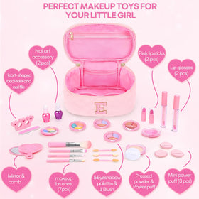 Mibasies comb assists in finishing looks during fun dress-up play.
