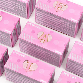 Mibasies cosmetic case keeps all makeup pieces organized and portable for on-the-go play.