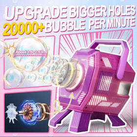 MiBex Bubble Machine features a 320ml tank for longer bubble sessions.