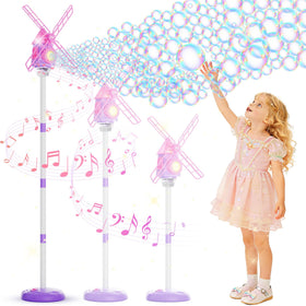 MiBex windmill head bubbles for magical outdoor playtime.