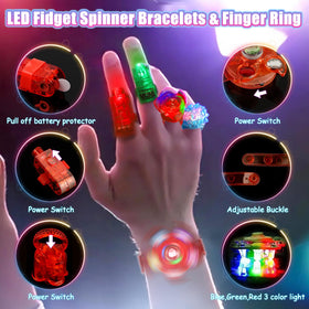 MIBOTE neon glow sticks provide DIY jewelry and decor ideas.